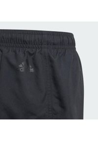 Adidas - Szorty Sportswear Essentials Logo CLX Swim Kids. Kolor: czarny, biały, wielokolorowy. Materiał: materiał