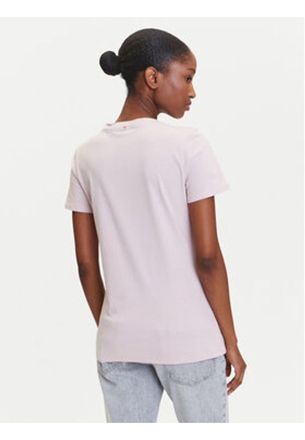 BOSS T-Shirt C_Elogo_5 50501139 Różowy Regular Fit. Kolor: różowy. Materiał: bawełna