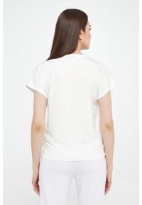 T-shirt damski wiskozowy JOOP!. Materiał: wiskoza