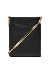 Pinko - PINKO Torebka Flat Satchel AI 25-26 PCPL 105352 A0QO Czarny. Kolor: czarny. Materiał: skórzane #4