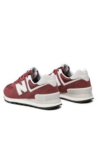 New Balance Sneakersy U574MR2 Bordowy. Kolor: czerwony. Materiał: skóra, zamsz. Model: New Balance 574