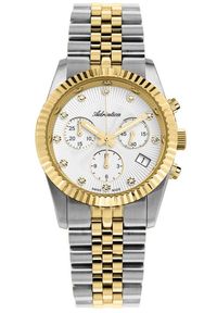 Zegarek damski Adriatica A3809.2143CH CYRKONIE srebrny. Kolor: srebrny #1