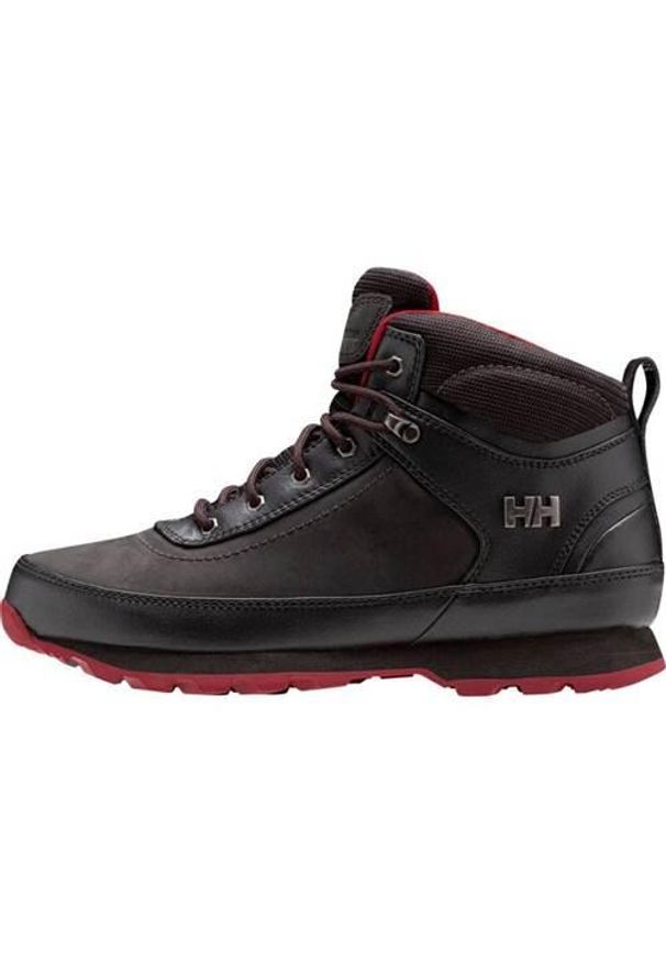 Buty do chodzenia męskie Helly Hansen 10874993. Wysokość cholewki: za kostkę. Zapięcie: sznurówki. Kolor: wielokolorowy, brązowy. Materiał: guma, skóra, tkanina, materiał, syntetyk. Szerokość cholewki: normalna. Sport: turystyka piesza