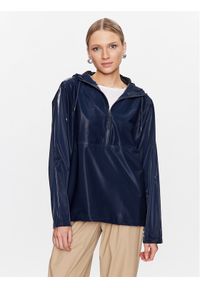 Rains Kurtka anorak 18030 Niebieski Casual Fit. Okazja: na co dzień. Kolor: niebieski. Materiał: syntetyk. Styl: casual