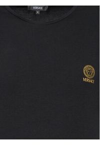 VERSACE - Versace Komplet longsleeve AU10197 Czarny Slim Fit. Kolor: czarny. Materiał: bawełna. Długość rękawa: długi rękaw #2