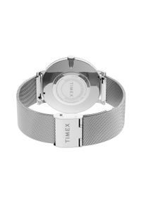 Timex zegarek TW2U67000 Celestial Opulence. Kolor: srebrny. Materiał: materiał #3