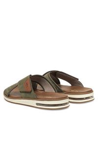 Rieker Klapki 29083-52 Khaki. Kolor: brązowy. Materiał: syntetyk, materiał #3