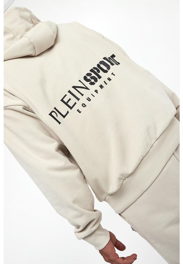 Plein Sport - Bluza męska z kapturem PLEIN SPORT. Typ kołnierza: kaptur. Styl: sportowy