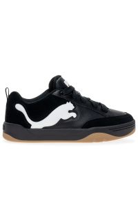 Buty Puma Park Lifestyle 39502201 - czarne. Kolor: czarny. Materiał: skóra, guma, zamsz, syntetyk. Szerokość cholewki: normalna