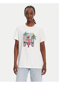Liu Jo T-Shirt WA5260 JS003 Biały Regular Fit. Kolor: biały. Materiał: bawełna