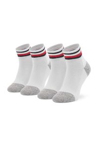 TOMMY HILFIGER - Skarpety długie Tommy Hilfiger. Kolor: biały #1