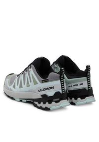 salomon - Salomon Buty do biegania Xa Pro 3D V9 Gore-Tex L47823100 Szary. Kolor: szary. Technologia: Gore-Tex #6