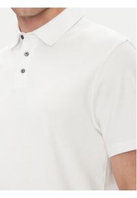 Calvin Klein Polo Supima LV04LB276G Biały Regular Fit. Typ kołnierza: polo. Kolor: biały. Materiał: bawełna #5