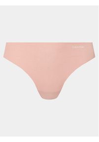 Calvin Klein Underwear Komplet 3 par stringów 000QD5219E Kolorowy. Materiał: bawełna. Wzór: kolorowy