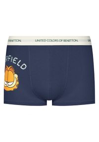 United Colors of Benetton - United Colors Of Benetton Bokserki 32IM2X017 Granatowy. Kolor: niebieski. Materiał: bawełna