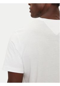 TOMMY HILFIGER - Tommy Hilfiger T-Shirt MW0MW36455 Biały Regular Fit. Kolor: biały. Materiał: bawełna #3