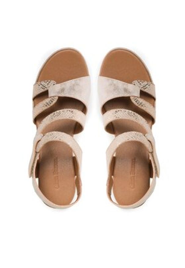 Clara Barson Sandały WS216-01 Różowy. Kolor: różowy. Materiał: skóra