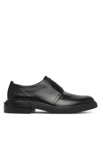 Calvin Klein Półbuty Cupped Postman Derby Laceup Lth HM0HM01996 Czarny. Kolor: czarny. Materiał: skóra #1