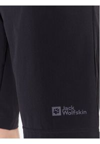 Jack Wolfskin Szorty sportowe Prelight 1508081 Czarny Regular Fit. Kolor: czarny. Materiał: syntetyk. Styl: sportowy #4