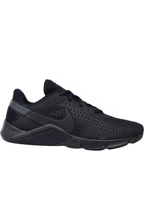 Buty treningowe damskie Nike Legend Essential 2. Zapięcie: sznurówki. Kolor: czarny. Materiał: materiał, syntetyk, tkanina. Szerokość cholewki: normalna