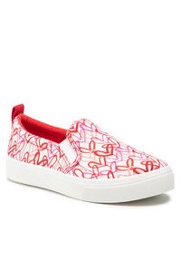 skechers - Skechers Tenisówki Poppy 155503/WRPK Czerwony. Kolor: czerwony. Materiał: materiał #7