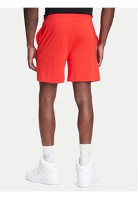 Kappa Szorty sportowe Logo Korpo Cabas 303HZE0 Czerwony Regular Fit. Kolor: czerwony. Materiał: bawełna. Styl: sportowy