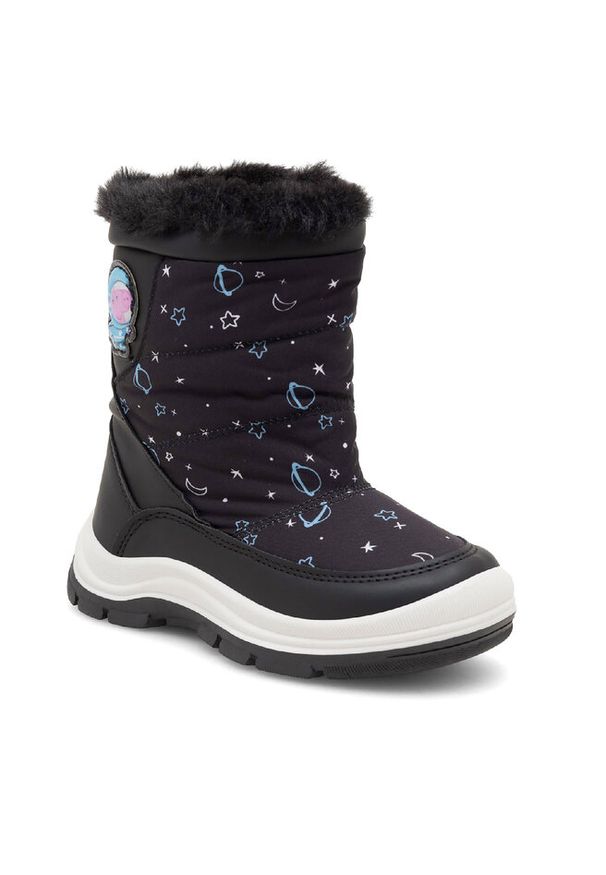 Śniegowce Peppa Pig. Kolor: czarny