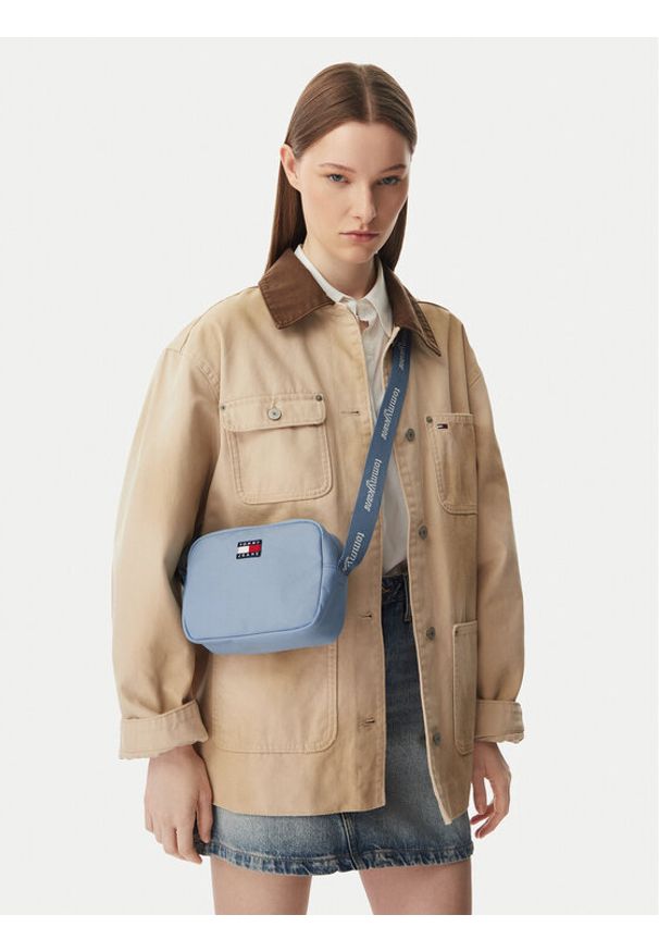 Tommy Jeans Torebka Tjw Ess Daily Crossover AW0AW18769 Niebieski. Kolor: niebieski