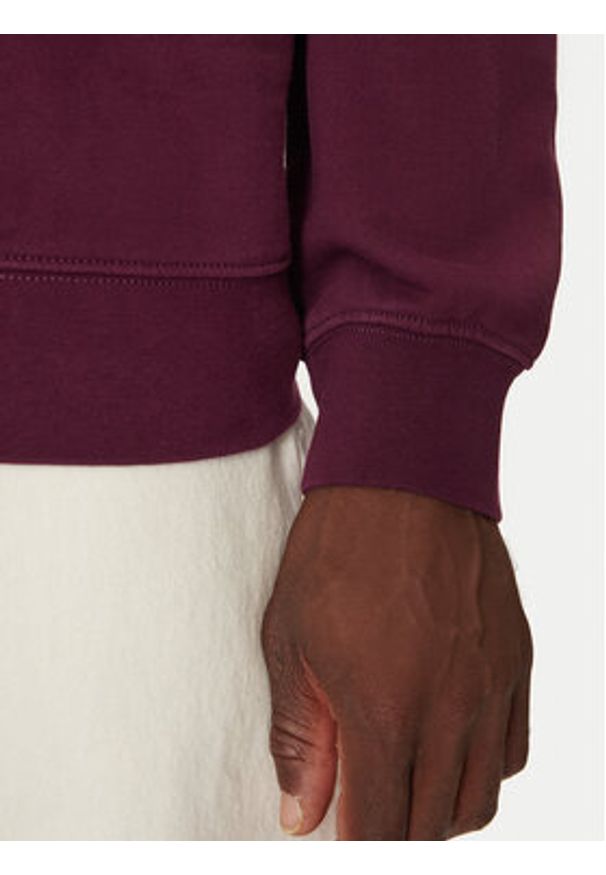 United Colors of Benetton - United Colors Of Benetton Bluza 342ZU201J Fioletowy Regular Fit. Kolor: fioletowy. Materiał: bawełna
