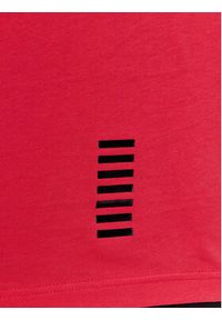 EA7 Emporio Armani T-Shirt 8NPT51 PJM9Z 1462 Czerwony Regular Fit. Kolor: czerwony. Materiał: bawełna