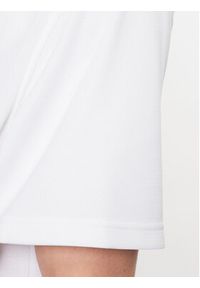 Adidas - adidas T-Shirt HY1285 Biały Loose Fit. Kolor: biały. Materiał: syntetyk #10