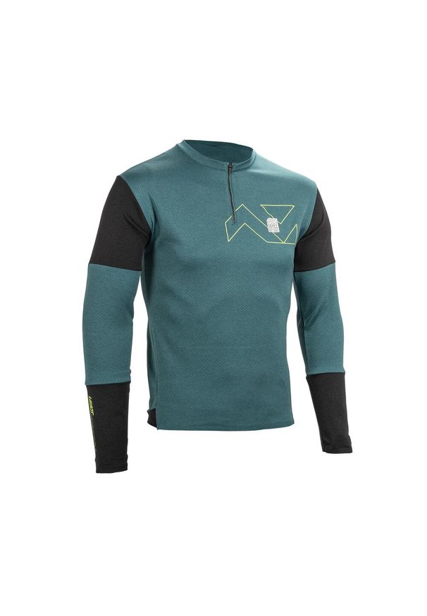 Koszulka rowerowa LEATT Jersey MTB Trail 4.0. Kolor: niebieski. Materiał: jersey