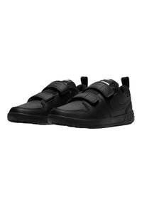 Nike - Skórzane Buty Pico 5 Dla Dzieci I Młodzieży. Kolor: czarny. Materiał: skóra. Sezon: zima. Styl: młodzieżowy