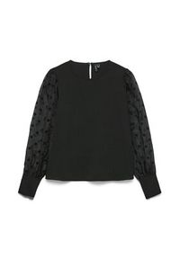 Vero Moda Bluzka Alva 10337474 Czarny Regular Fit. Kolor: czarny. Materiał: syntetyk #3