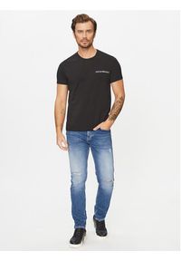 Emporio Armani Underwear Komplet 2 t-shirtów 111267 3F717 17020 Czarny Regular Fit. Kolor: czarny. Materiał: bawełna