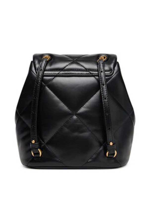 Tory Burch Plecak Kira Diamond 170485 Czarny. Kolor: czarny. Materiał: skóra