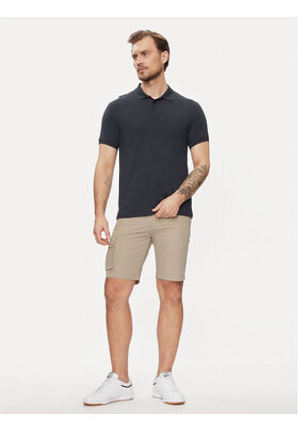 CMP Polo 31T7497V Szary Regular Fit. Typ kołnierza: polo. Kolor: szary. Materiał: syntetyk