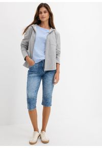 bonprix - Dżinsy rybaczki. Kolor: niebieski #3