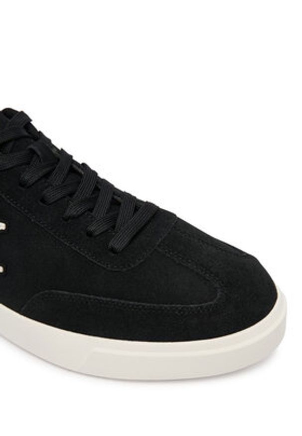 Calvin Klein Sneakersy Low Prof Cupsole Su HM0HM02125 Czarny. Kolor: czarny. Materiał: skóra, zamsz