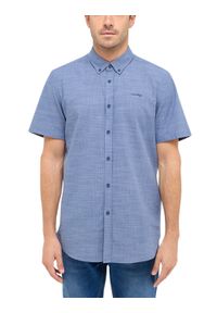 Męska Koszula Mustang Style Berkeley Middle Blue Two Tone 1016252 12722
