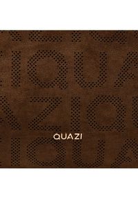QUAZI Torebka MQH-J-017-02 Brązowy. Kolor: brązowy. Materiał: skórzane #6