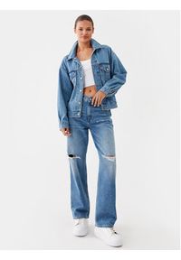 Levi's® Kurtka jeansowa A6049-0000 Niebieski Relaxed Fit. Kolor: niebieski. Materiał: bawełna #4