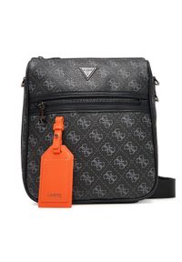 Guess Saszetka HMMILO P5417 Czarny. Kolor: czarny. Materiał: skóra