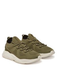 Hugo - HUGO Sneakersy Leon 50541684 Zielony. Kolor: zielony. Materiał: materiał #6