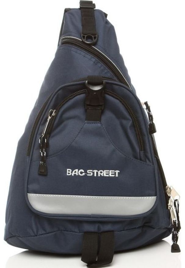 BAG STREET - Bag Street Plecak sportowy granatowy (95BS). Kolor: niebieski. Styl: street, sportowy