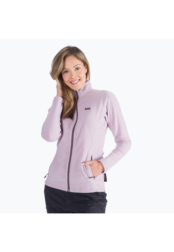 Bluza trekkingowa damska Helly Hansen Daybreaker. Kolor: różowy. Materiał: polar. Sport: turystyka piesza