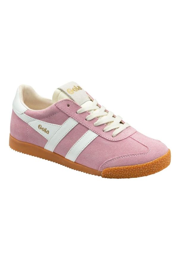 Buty do chodzenia damskie Gola Elan 2025. Zapięcie: sznurówki. Kolor: różowy. Materiał: skóra, guma, tkanina. Szerokość cholewki: normalna. Sport: turystyka piesza