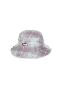 Quiksilver - Kapelusz bucket dla Kobiety UNI Fioletowy. Kolor: fioletowy. Materiał: poliester, materiał. Wzór: aplikacja