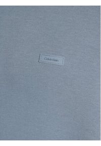 Calvin Klein Bluza Logo Tape K10K110753 Szary Regular Fit. Kolor: szary. Materiał: bawełna, syntetyk