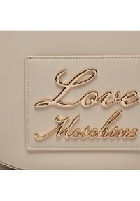 Love Moschino - LOVE MOSCHINO Torebka JC4120PP1ILM0110 Beżowy. Kolor: beżowy